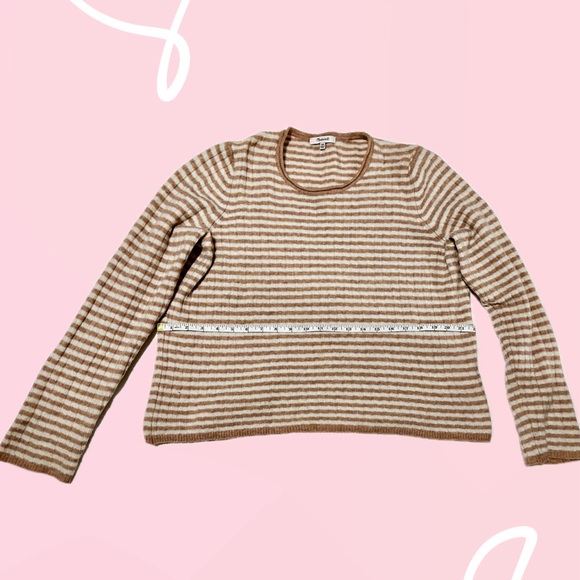 Madewell Colette Leamore Stripe Pullover Super
Soft Sweater - Picture 3 of 4